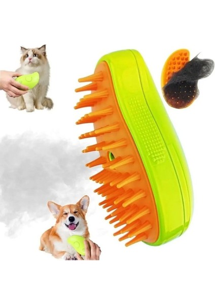 Buharlı Kedi & Köpek Yıkama Fırçası Yumuşak Silikonlu Fırça Bakım modelleri