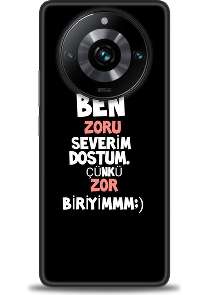 Realme 11 Pro / 11 Pro Plus Uyumlu Kılıf Hd Baskılı Silikon Kılıf - 203