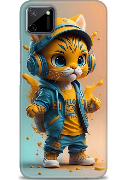 Realme C11 Uyumlu Kılıf Hd Baskılı Silikon Kılıf - 565