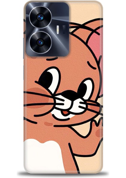 Realme C55 (RMX3686) Uyumlu Kılıf Hd Baskılı Silikon Kılıf - 381