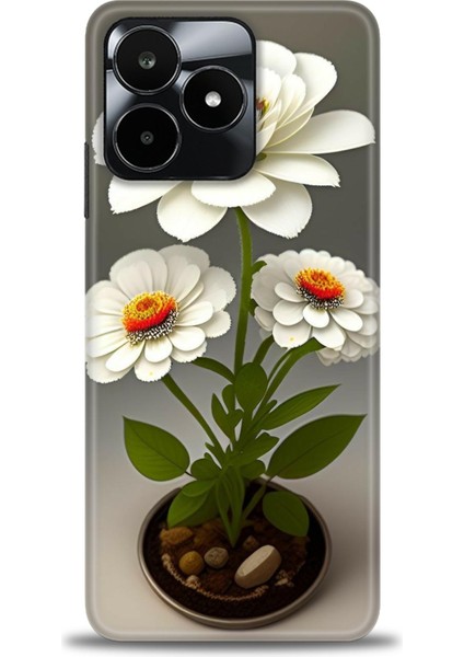 Realme Note 50 4g Uyumlu Kılıf Hd Baskılı Silikon Kılıf - 346