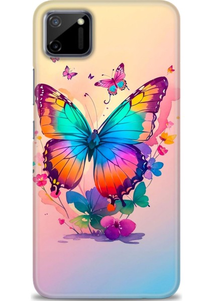 Realme C11 Uyumlu Kılıf Hd Baskılı Silikon Kılıf - 189