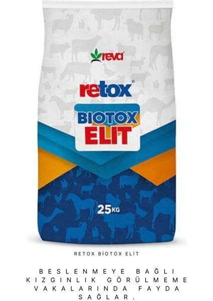 Retox Biotox Elit 25 Kg Kraft - Hayvan Kızgınlık Artırıcı - Tırnak Problemi