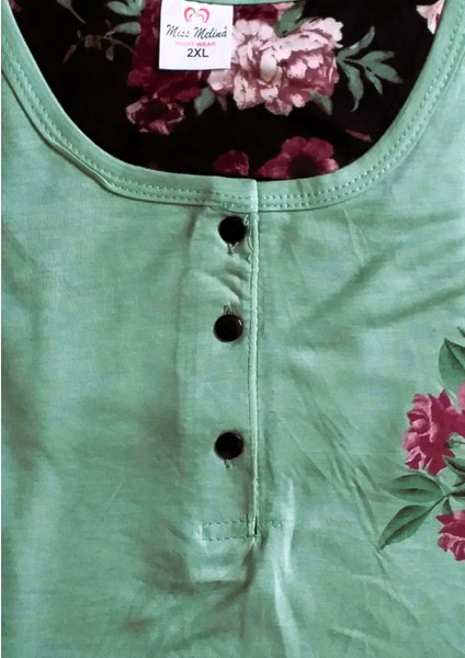 Bambu Kısa Kol Kadın Pijama Takımı