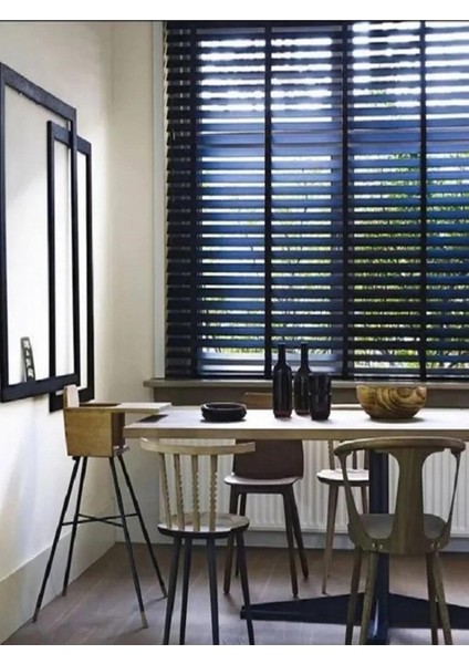 Siyah 25 Mm Metal Jaluzi modelleri