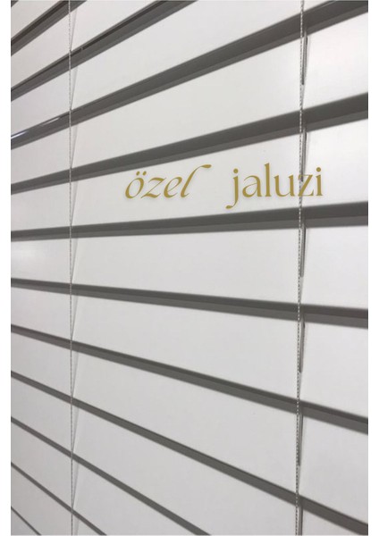 Beyaz 50 Mm Ahşap Görünümlü Jaluzi modelleri