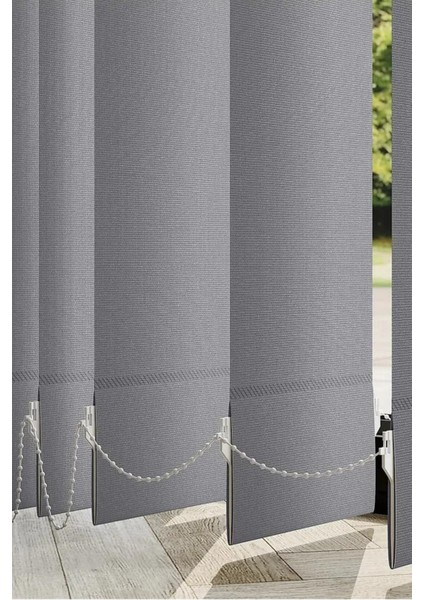Gri Kumaş Dikey Perde Döndürülebilen Tam Açık Ya Da Tam Kapalı Kumaş Dikey fiyatları