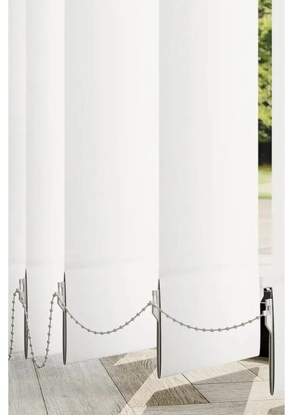 Beyaz Kumaş Dikey Perde Döndürülebilen Tam Açık Ya Da Tam Kapalı Kumaş Dikey fiyatları