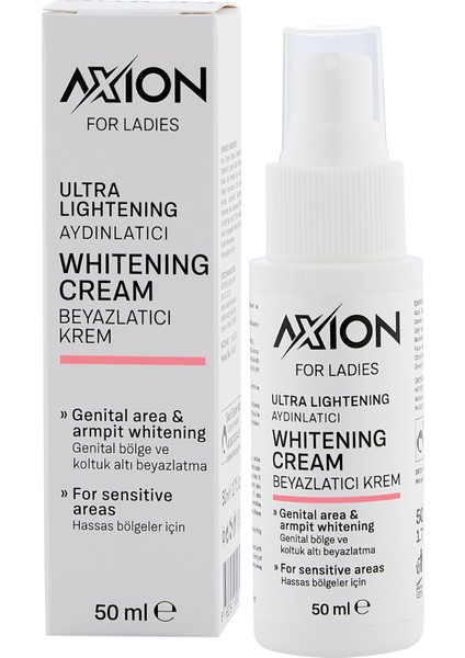 Axıon Krem Ultra Koltuk Altı Genital Bölge 50 ml