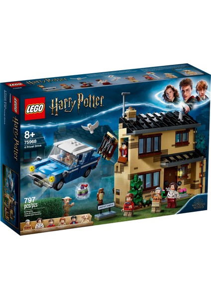 75968 Harry Potter Prıvet Drıve 4 Numara Da