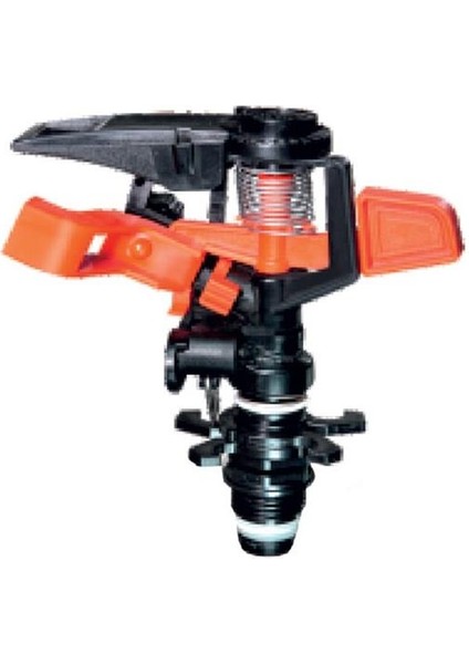 149 Yerli Turuncu Açılı Fiskiye 1/2