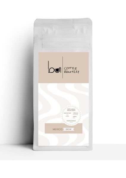 Mexico Decaf (Kafeinsiz) Yöresel Kahve 250 gr (Öğütülmüş)