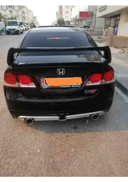 Oto Modifiyecim Honda Fd6 Yüksek Spoiler