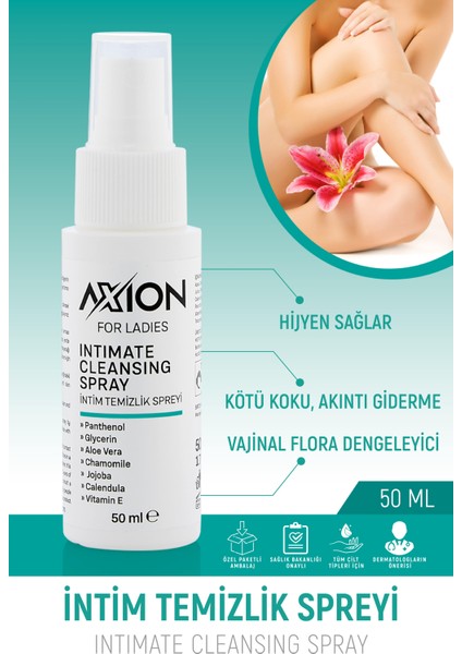 Axıon Intim Temizlik (Hijyen) Spreyi 50 ml