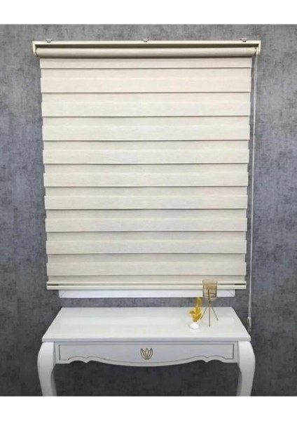 Ithal Krem Düz Zebra Stor Perde fiyatları