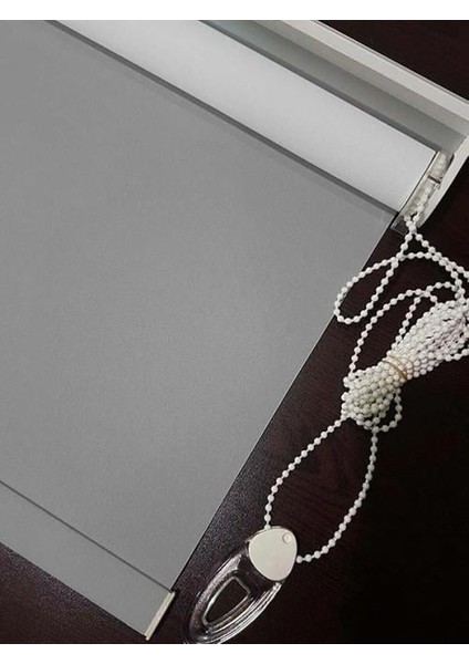 Gri Mat Stor Perde Etek Dilimsiz Güneşlik Perde Güneşlik Stor Perde fiyatları