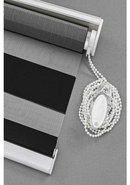 Ithal Siyah Düz Zebra Stor Perde fırsatları