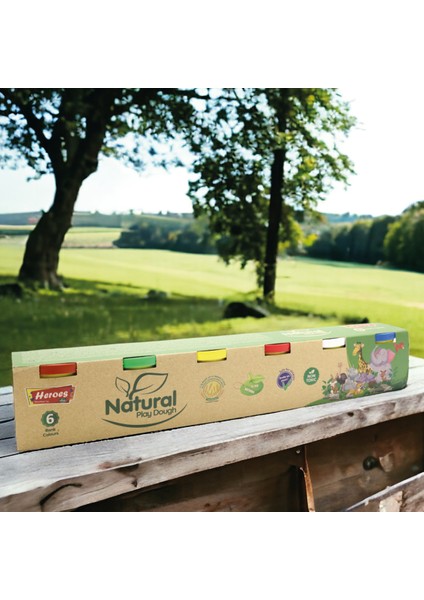 6'lı Doğal Oyun Hamuru, Natural Oyun Hamuru, Eğitici Oyun Hamuru