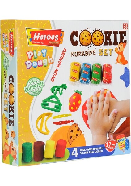 Oyun Hamuru Kurabiye Seti - Orta Boy