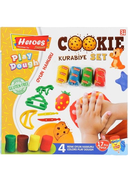 Oyun Hamuru Kurabiye Seti - Orta Boy