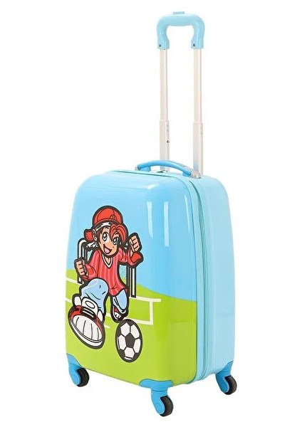 Çocuk Valizi Futbol Mavi fiyatları