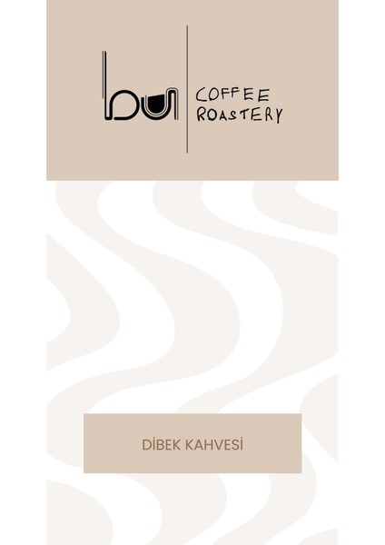 Bu Coffee Roastery Dibek Kahvesi 1000 gr