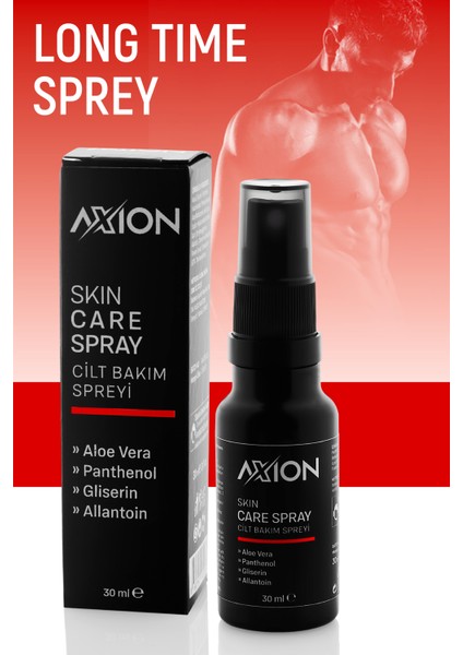 Axıon Cilt Bakım Spreyi Long Tıme Sprey Uzun Deneyim 30 ml