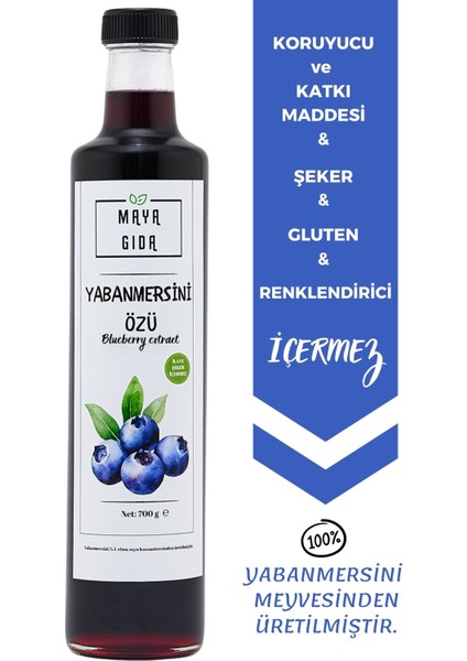 Yabanmersini Özü 700 gr