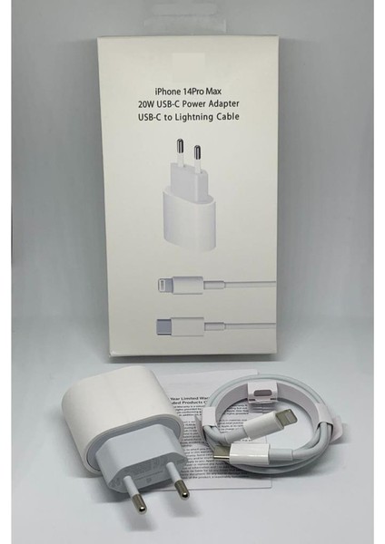 Macbook Ipad Iphonex / 12 - Mini Uyumlu 20W Adaptör Kablo Usb-C Pd Hızlı Şarj Aleti