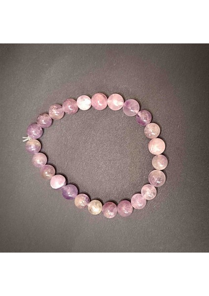 Ametist 8 mm Bileklik- Dogal Taş fiyatları