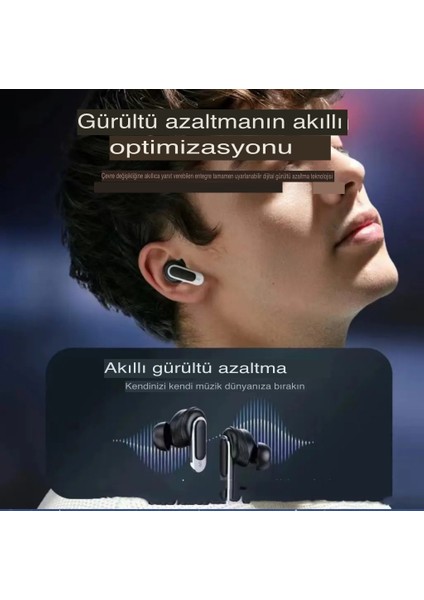 V8 Kulak İçi Bluetooth Kulaklık Siyah