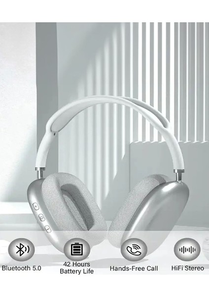 Kablosuz 5.0 Bluetooth P9 Uyumlu Kablosuz Kulaklık fırsatları