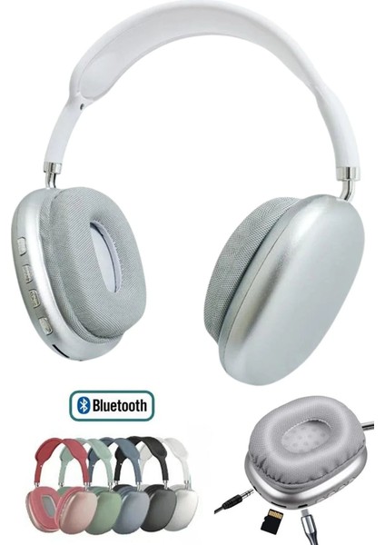 Kablosuz 5.0 Bluetooth P9 Uyumlu Kablosuz Kulaklık indirimleri