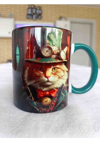 Sherlock Pisi Vintage Baskı Kupa