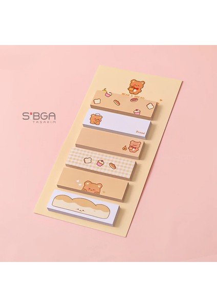 Çocuklar Için Renkli Postit Post-It Post It Kitap Ayracı Ayraç Sticker Not Kağıdı Kağıt 120 Yaprak