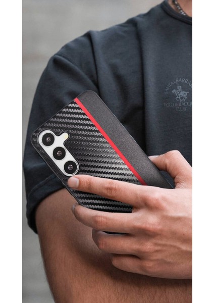 Polo Racquet Club Samsung Galaxy S24 Hazel Karbon Kapak - Siyah 374113 fiyatları