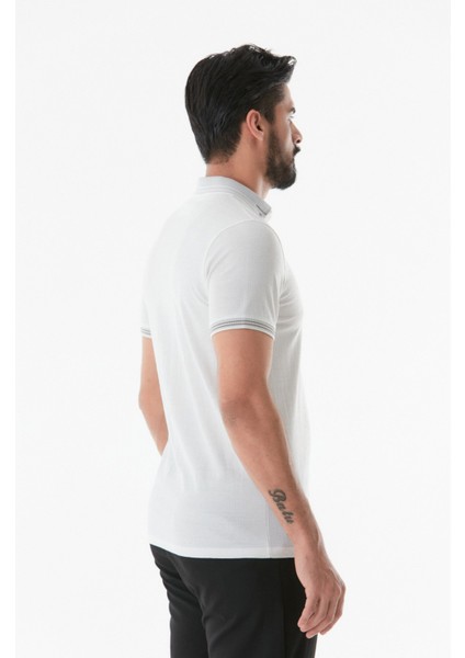 Basic Polo Yaka Düğmeli Tişört