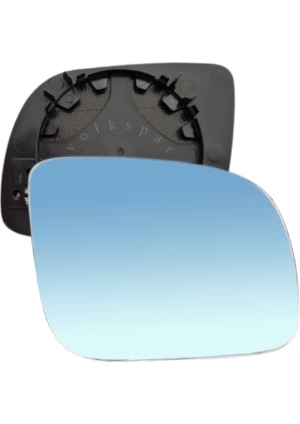 Golf 4 1998-2004 Model Arası Uyumlu Sağ Yolcu Tarafı Dış Ayna Camı Mavi Manuel