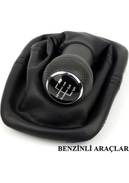 Golf 4 1998-2004 Model Arası Uyumlu (Benzinli Araçlar) Vites Topuzu Körüğü Komple