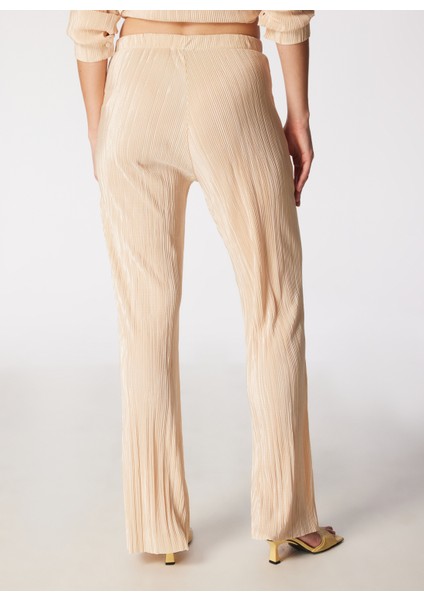 Yüksek Bel Pilise Taş Kadın Pantolon SPBF4SL-PNT5050 indirimleri