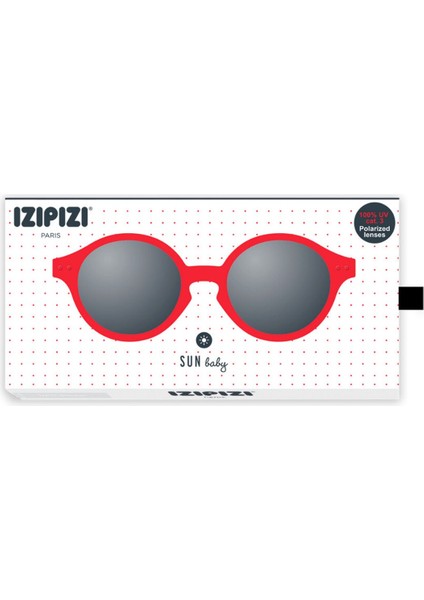 Izipizi Sun Baby Red 0-9 Ay - Kırmızı Bebek Güneş Gözlüğü fiyatları