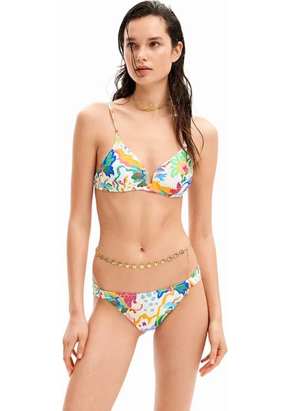 Beyaz Kadın Bikini Üst 24SWMK10 fiyatları