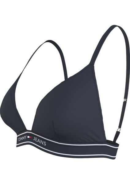 Tommy Hilfiger Lacivert Kadın Bikini Üst Trıangle Rp, C1G UW0UW05349C1G