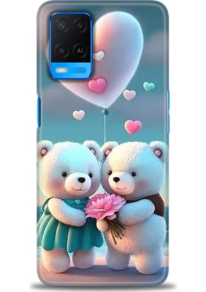Oppo A55 4g Uyumlu Baskılı Kılıf - Hd Baskılı Desenli Kılıf (Kapak) - Tskd 609