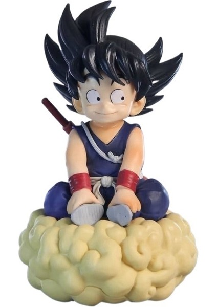 Dragon Ball Bulut Küçük Goku Güneş Wukong Takla Bulut Kaplumbağa Xianliu Kutulu El Yapımı Ofis Süsleme Modeli (Yurt Dışından)