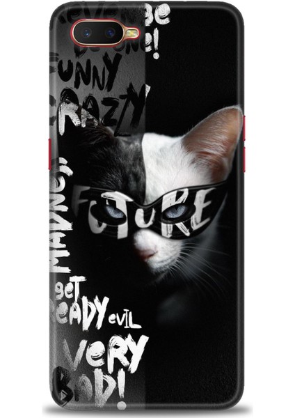 Oppo RX17 Neo Uyumlu Baskılı Kılıf - Hd Baskılı Desenli Kılıf (Kapak) - Tskd 650