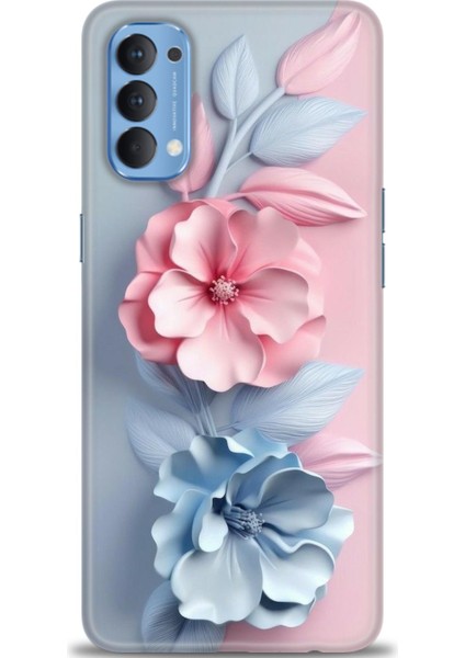 Oppo Reno 4 Uyumlu Baskılı Kılıf - Hd Baskılı Desenli Kılıf (Kapak) - Tskd 743