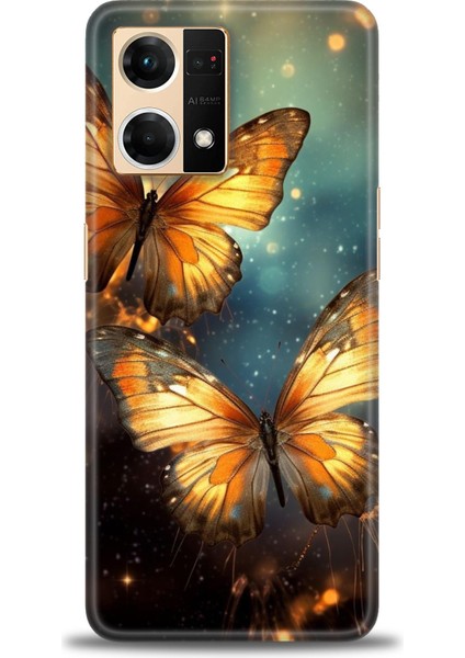 Oppo Reno 7 Uyumlu Baskılı Kılıf - Hd Baskılı Desenli Kılıf (Kapak) - Tskd 933