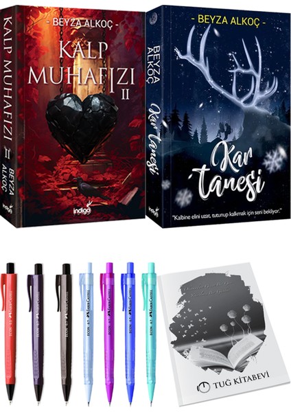 Kalp Muhafızı 2 - Kar Tanesi + Kalem + Not Defteri