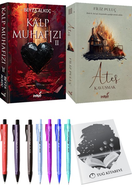 Kalp Muhafızı 2 - Ateş Kavuşmak 3 + Kalem + Not Defteri
